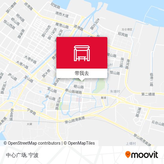 中心广场地图