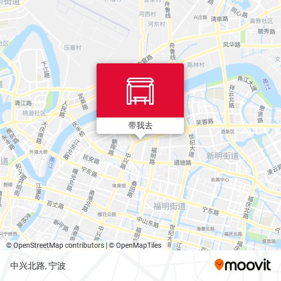 中兴北路地图