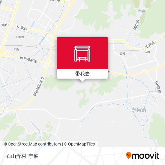 石山弄村地图
