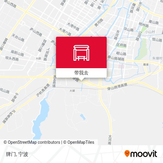 牌门地图
