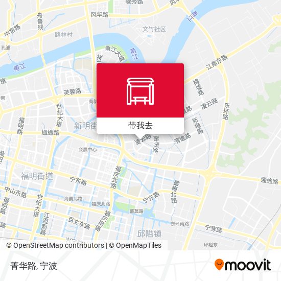 菁华路地图
