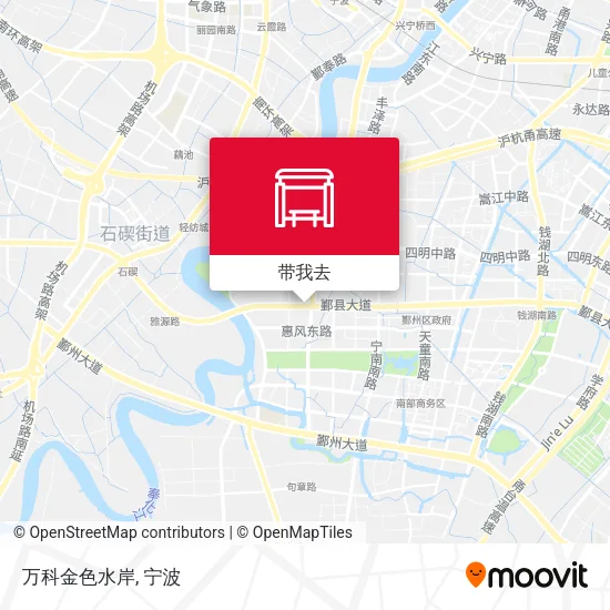 万科金色水岸地图
