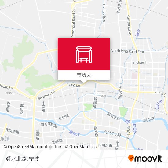 舜水北路地图