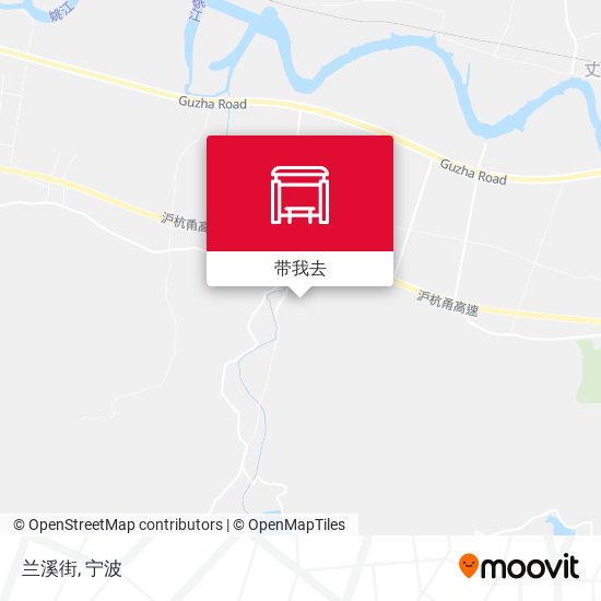 兰溪街地图