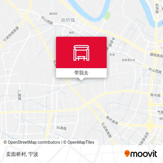 卖面桥村地图