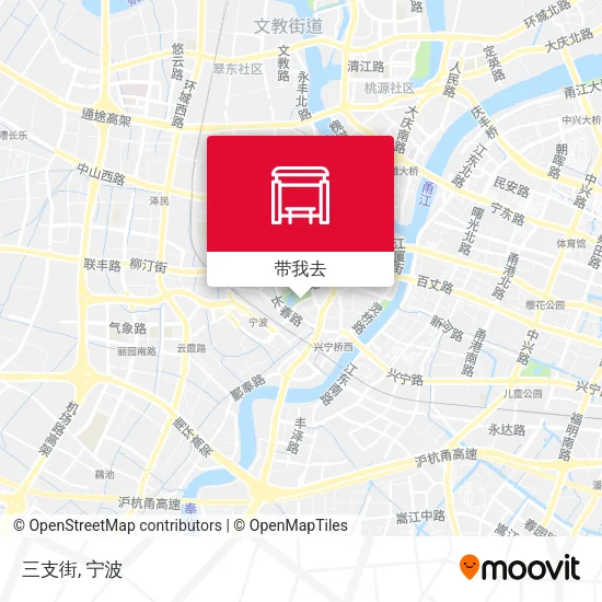 三支街地图