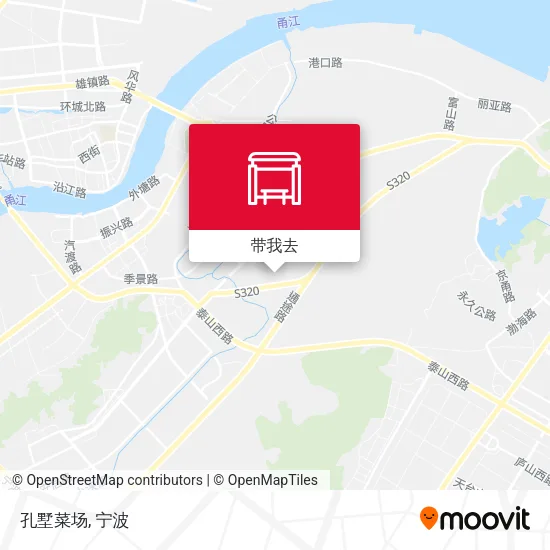 孔墅菜场地图