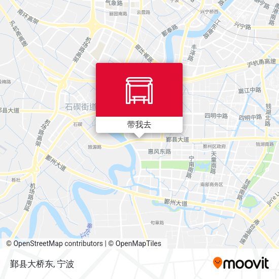 鄞县大桥东地图