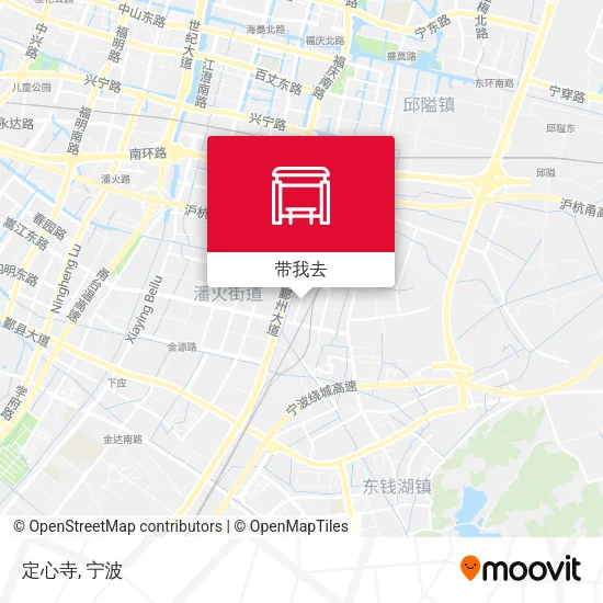 定心寺地图