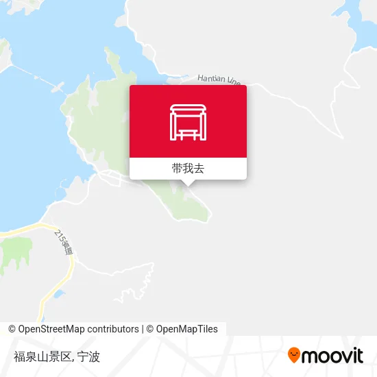 福泉山景区地图