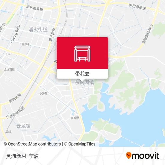 灵湖新村地图