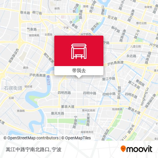 嵩江中路宁南北路口地图