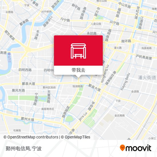 鄞州电信局地图