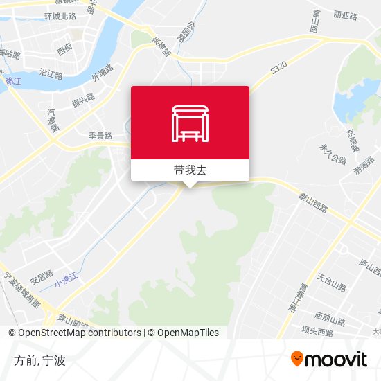 方前地图