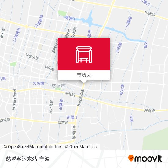 慈溪客运东站地图