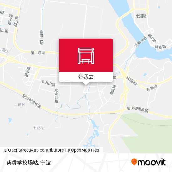 柴桥学校场站地图