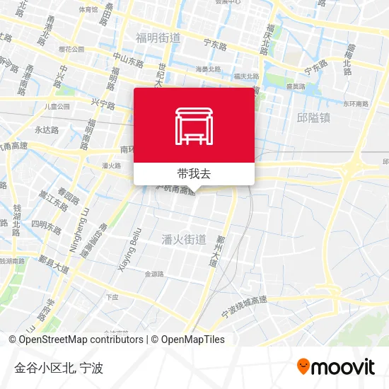 金谷小区北地图