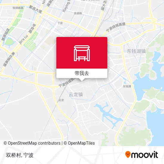 双桥村地图