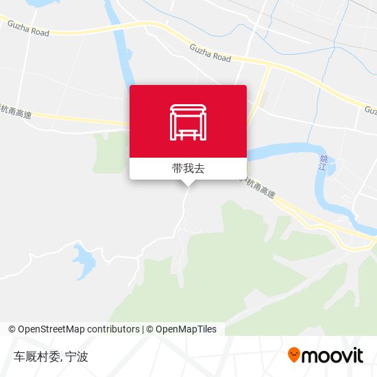 车厩村委地图