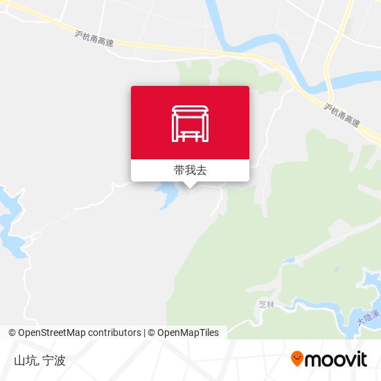 山坑地图