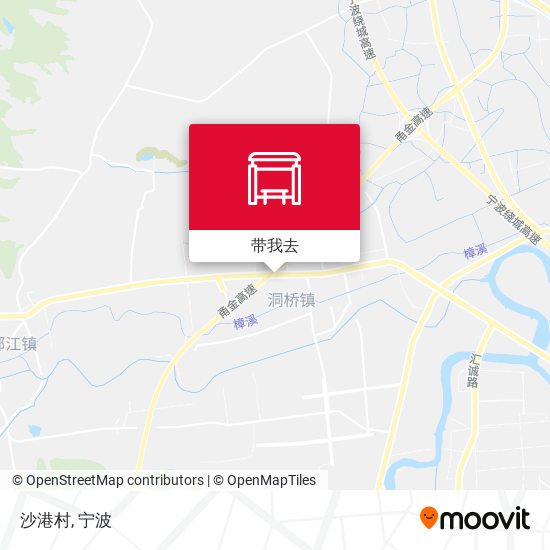 沙港村地图