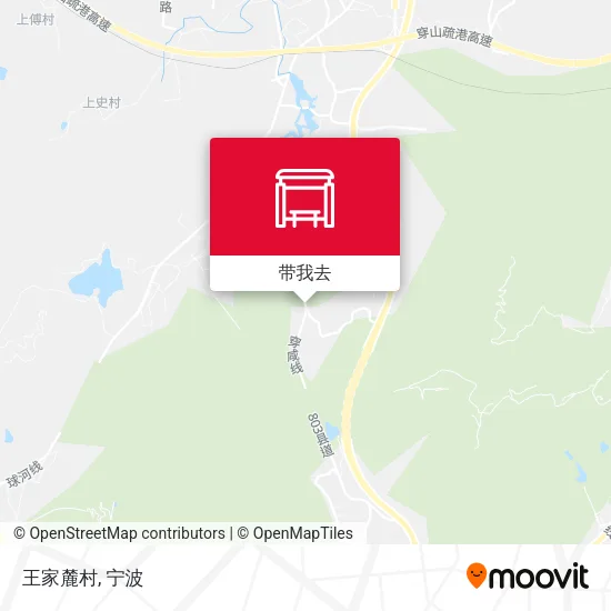 王家麓村地图