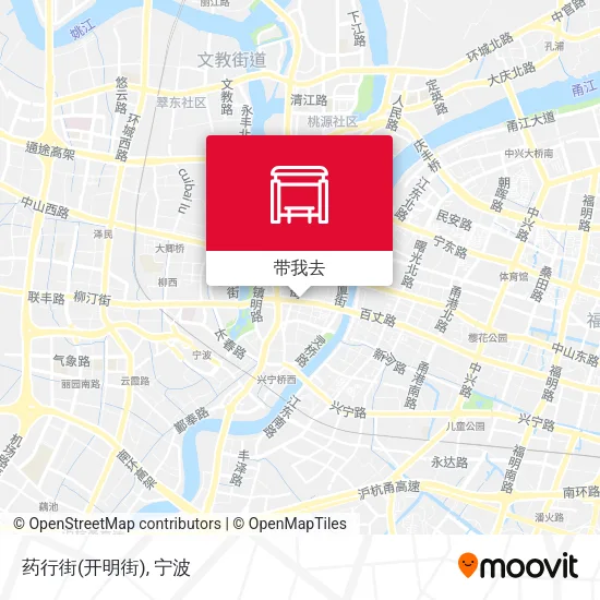 药行街(开明街)地图
