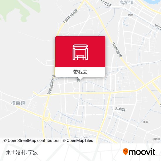 集士港村地图