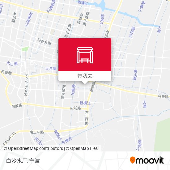 白沙水厂地图