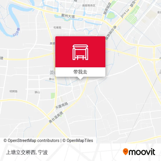 上塘立交桥西地图