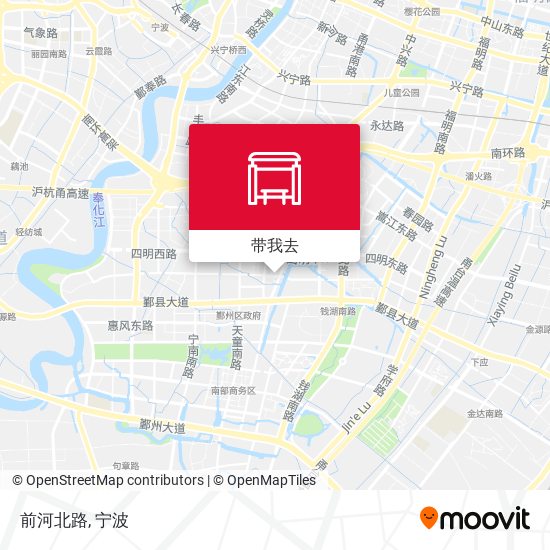 前河北路地图