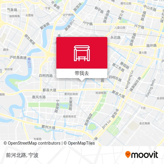 前河北路地图