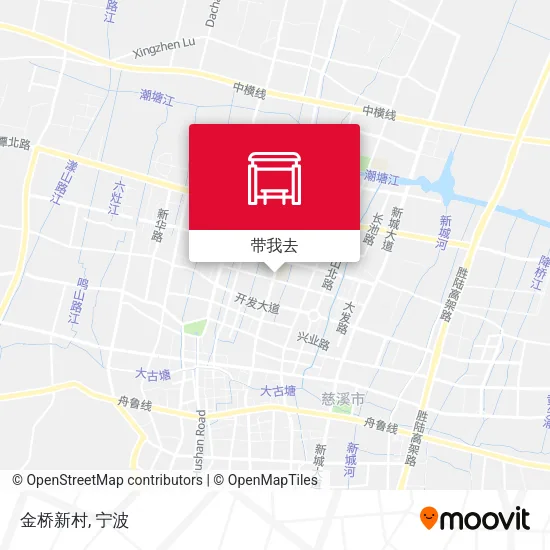 金桥新村地图