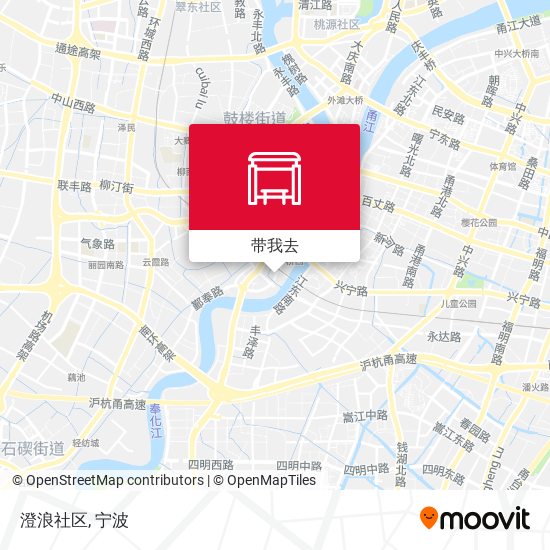 澄浪社区地图