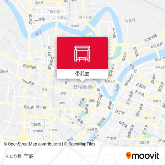西北街地图