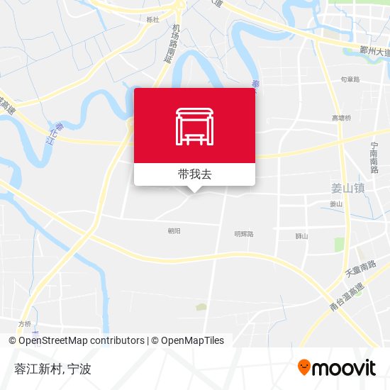 蓉江新村地图