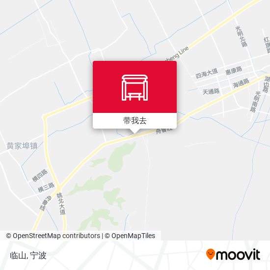 临山地图