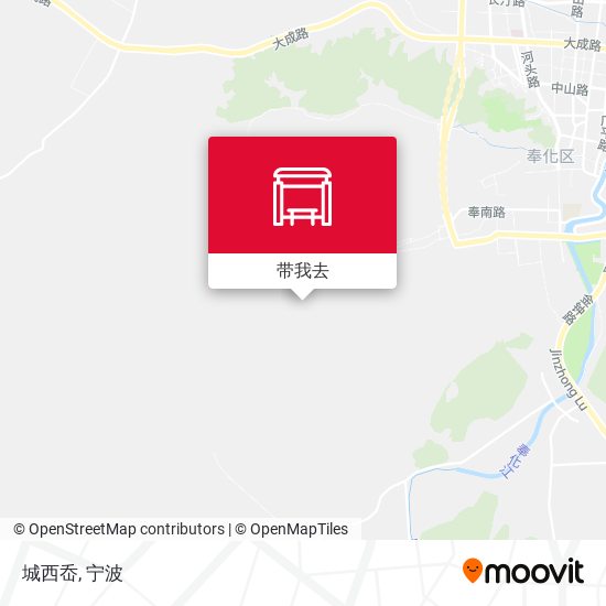 城西岙地图
