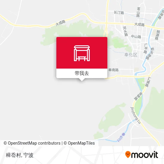 樟岙村地图