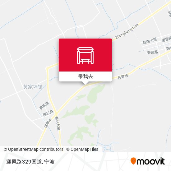 迎凤路329国道地图