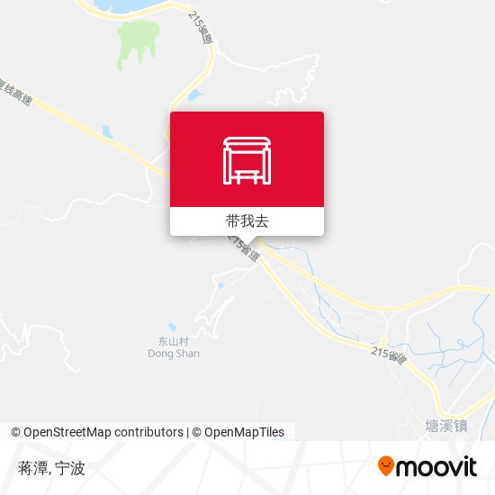 蒋潭地图