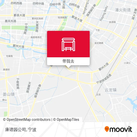 康谱园公司地图