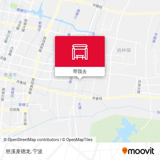 慈溪麦德龙地图