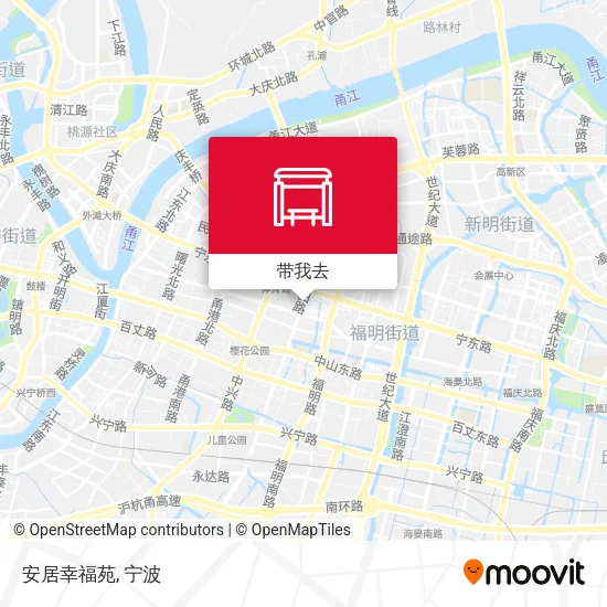 安居幸福苑地图