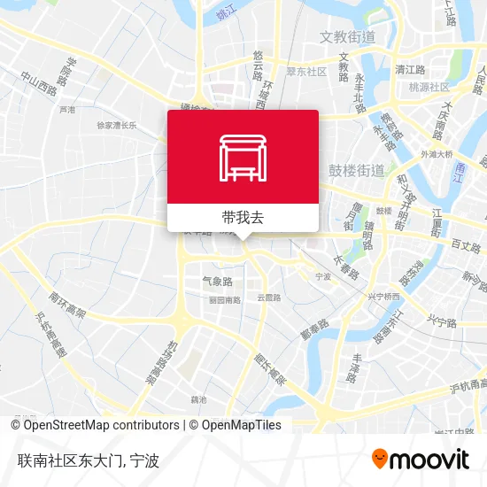 联南社区东大门地图