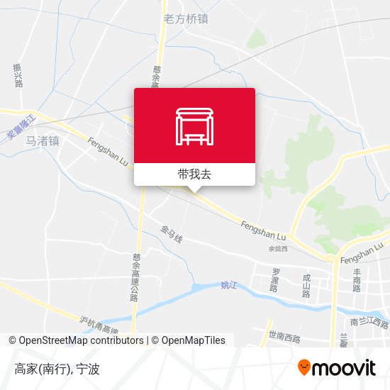 高家(南行)地图