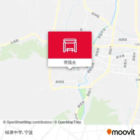 锦屏中学地图
