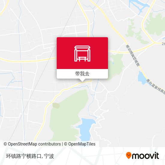 环镇路宁横路口地图
