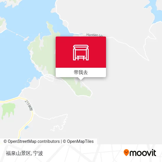 福泉山景区地图