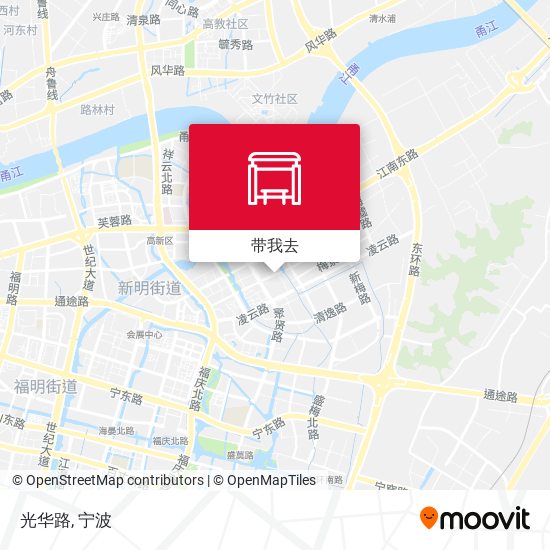 光华路地图